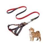 Rabbitgoo - Arnés Antitirones Para Perro Pequeño, 2 Aros Para Correa, Acolchado Suave, Ajustable, Tela Oxford, Reflejante